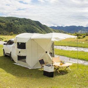 차박꼬리텐트 원터치 동계 쉘터 도킹 차량용 카텐트