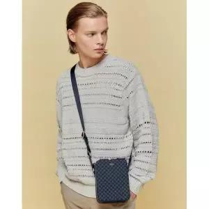 [롯데백화점]닥스 액세서리 [LOUIS BRIDGE] DBBA4E619BK 블랙 DD 패턴 크로스백