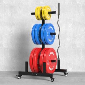 원판정리대 홈짐 거치대 이동식 경량 원판랙 꽂이