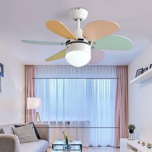 실링팬 키즈카페 아이방 천정 LED 조명 3색 선풍기