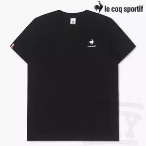 [아웃도어스/르꼬끄 스포르티브]르꼬끄 레귤러핏 스몰로고 반팔티 QO123TRS11 BLK