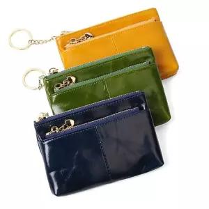 소가죽 동전 카드지갑 BBWT20-033 6color) 동전지갑 가죽지갑 소가죽지갑 여성중지갑