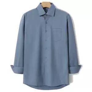 [엠엔씨]빅사이즈 구김적은 포켓스판셔츠 (MDLS100IT)