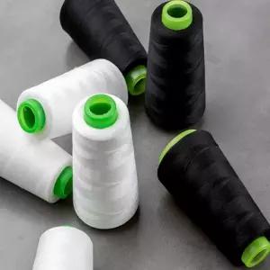 미싱기실 오버로크 재봉실 손바느질 세탁소 실타래 재봉사실 튼튼한실 흰색실 세탁소실 미싱실 폴리사 재봉