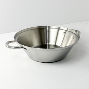 스텐 통3중 샤브샤브냄비 32cm 카라신 통삼중 전골냄비 업소용 인덕션