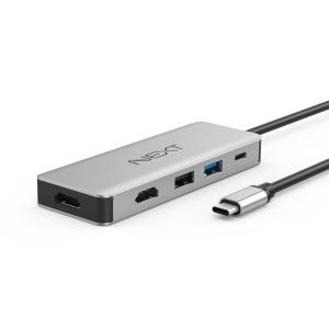 USB3.1 Type-C 7in1 HDMI 멀티 카드 리더기 NEXT-2261TCH-DUAL