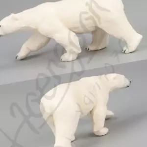 삼안 북극곰 모형완구 컬렉터 미니동물피규어 키덜트피규어