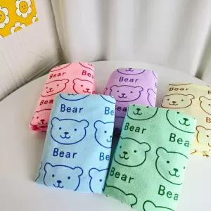 베어 래빗 비치타올 어린이집 생일 답례품 선물 포장 유치원 수건 곰돌이 토끼 수건