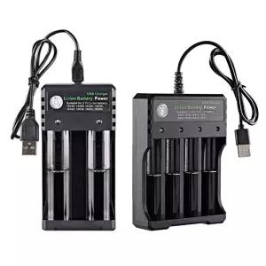 배터리 USB 만능 16300 16650 14650 18350 10400 14500 18500 18650 공용 멀티 2구 4구 충전기