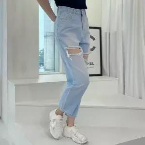 [하프클럽/]빅사이즈 406 라스트데님뻥구제팬츠 DCAS192