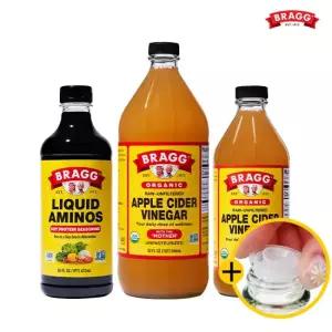 공식]브래그 사과식초473ml 1개+946ml 1개+아미노스저염간장473ml 1개