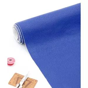 [퀼트스타] 국내원단 폴리 레더 레자_블루 (35368)