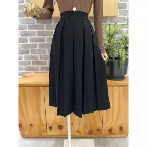 [레코브](광주신세계)앞주름 미디스커트(LC41D9SK015X)