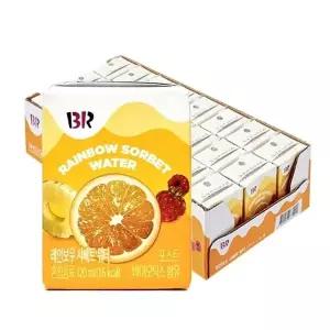 배스킨라빈스 과즙워터 레인보우샤베트 120ml x 24개입