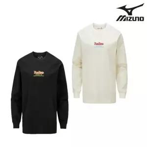 갤러리아 미즈노 남녀공용 롱 슬리브 긴팔티셔츠 32YA4050