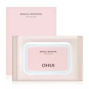 오휘 미라클 모이스처 클렌징 시트 100매 증량