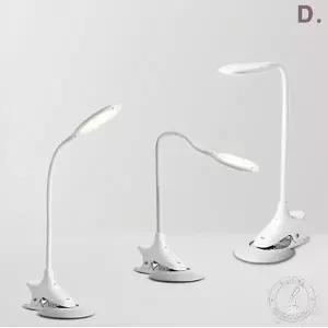 듀플렉스 LED 클립형 학습용 스탠드 DP-330LS 사무실 공부방 책상 학생 독서등 공부 자라바