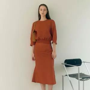 [하프클럽/S쏠레지아]에스쏠레지아 머메이드 스커트 SOO8ZSK510