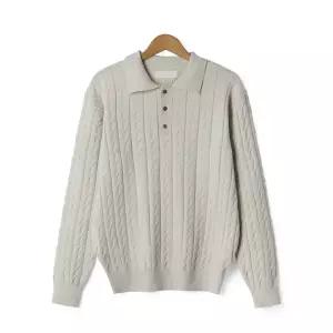 [엠엔씨][MNC] 모나코 카라넥 버튼골지니트 (MDKN904RO)