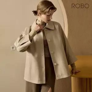 [최초가 399 000] 이태리 램스킨 레더 케이프 하프코트