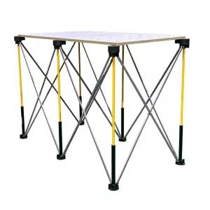 작업테이블  접이식 상판다리 풀세트 경량 휴대용 목공작업대 6발 테이블