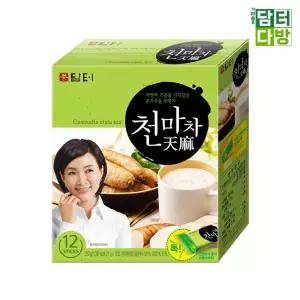 (무배) 담터 천마차 12스틱 /사무실음료/담터전통차/담터곡물차/담터건강차/담터가루차/간편스틱차/천마차