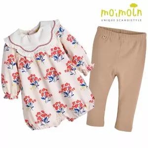 [보리보리/모이몰른]유아 플라워 우주복(+레깅스 세트) M233ROB37P