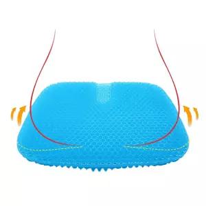 쿠션좋은 엉덩이가 편한 실리콘 벌집 젤리방석/여름/방석/메쉬/쿨매트/통풍/에어방석/통기성