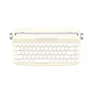 엑토 레트로2 미니 블루투스 텐키리스 타자기 키보드 B307 아이보리