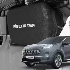 [카템] 2세대 스포티지 더볼드 디젤 자동차 배터리 보온 커버