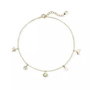 18k 모이사나이트 언더더씨 발찌