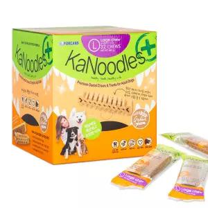 카누들 필로팩 L 32개입 680g 포켄스 덴탈껌 치석 입냄새감소