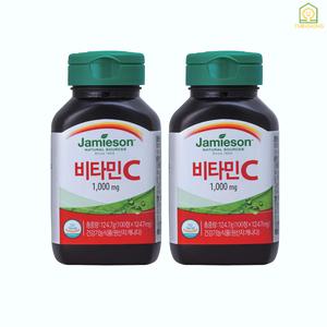 [정품] 자미에슨 비타민 C 1247mg x 100정x 2병 항산화 철분 흡수