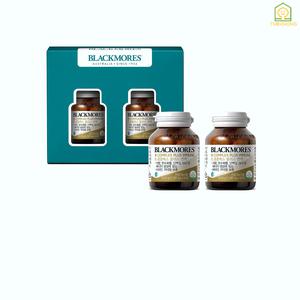 [정품] Black모어스 B 콤플렉스 플러스 면역 트윈 선물세트 1,392 mg x 60정 활력 충전