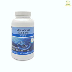 [정품] 유니시티 클로로파워 스피루리나 480mg 180캡슐