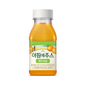 서울우유 아침에주스 제주감귤 210ml 36개