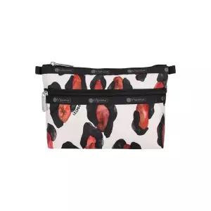 [레스포색](김해점)워터컬러 레오파드 코스메틱 클러치 [7105.HA72]