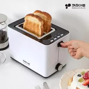 [키친아트] 라팔 스퀘어 토스터기 화이트 / 온도조절 팝업 토스트기