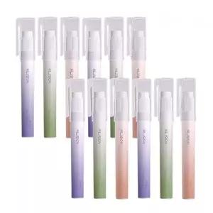 델리 그라데이션 슬림 글루 스틱 12입 펜타입풀 고체풀 슬림 풀 접착제