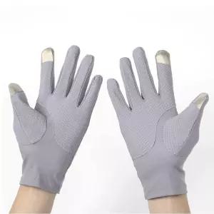 여성 스포츠 터치장갑 그레이 등산용장갑