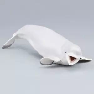 모형완구 벨루가 흰돌고래 벨루가모형 동물장난감 물고기피규어