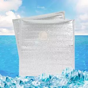 은박 보냉봉투 50개 35X35CM 아이스크림보냉봉투 빙수포장팩