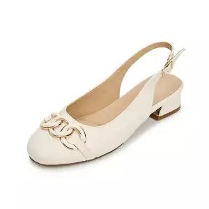 [무크]엠.무크 데쥬 체인장식 슬링백 아이보리 516523903ZQ