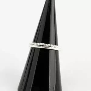 [하프클럽/]레이어드링 두개세트 스털링실버 꼬임반지 실가락지