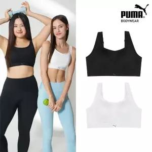 [푸마] 24년신상 고강도 고기능성 스포츠브라 블랙/화이트 택1