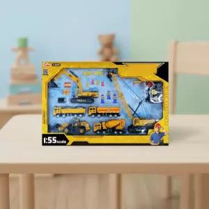 씽크 시그니쳐 중장비세트 포크레인 레미콘 덤프트럭 건설 자동차 피규어 역할놀이 어린이