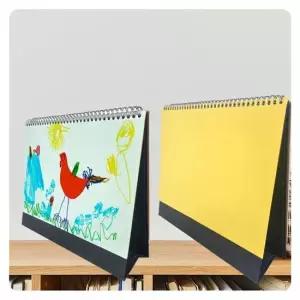 (쏘잇) 스탠드 스케치북(내지 컬러) 4EA 8절 스케치북