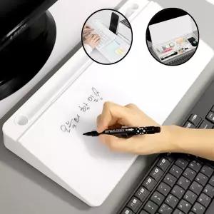 데스크탑 다용도 수납함 책상위 서랍 마커 화이트보드