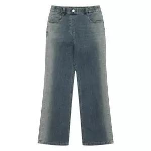 [에꼴리에] 세이브존03 밴딩 부츠컷 빈티지 워싱 블루진  24C5253-BL (S30482890)