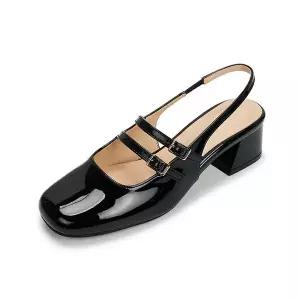 [무크]엠.무크 니카 메리제인 슬링백 블랙 516523906PA